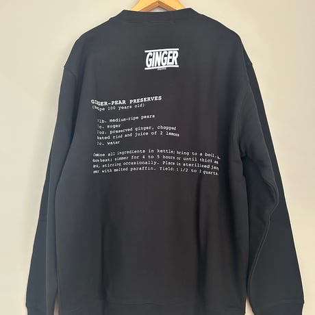ベジタブルスウェット GINGER