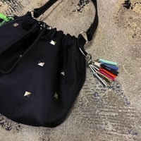 heart pouch studs 2way shoulder
