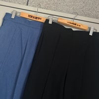 裏起毛ワイドパンツ