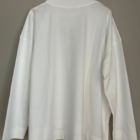 シルケットモックネックロンT