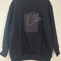 裏起毛アイロンロゴプルオーバー
