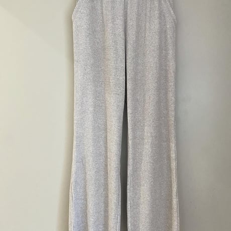セミフレアリブパンツ