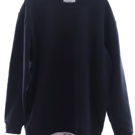 006.Tie dye layered pullover