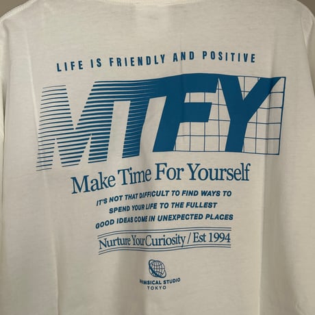 MTFY ロゴプリントTシャツ