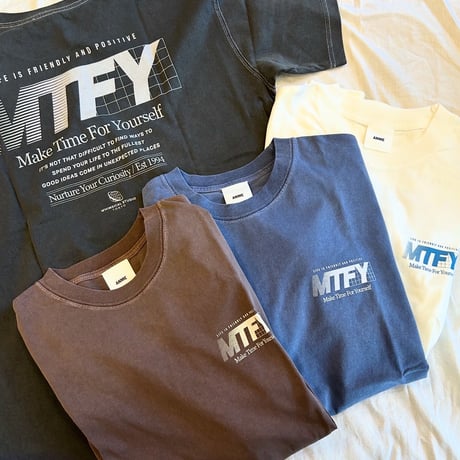 MTFY ロゴプリントTシャツ
