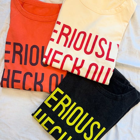 SERIOUSLY フロント＆プリントTシャツ