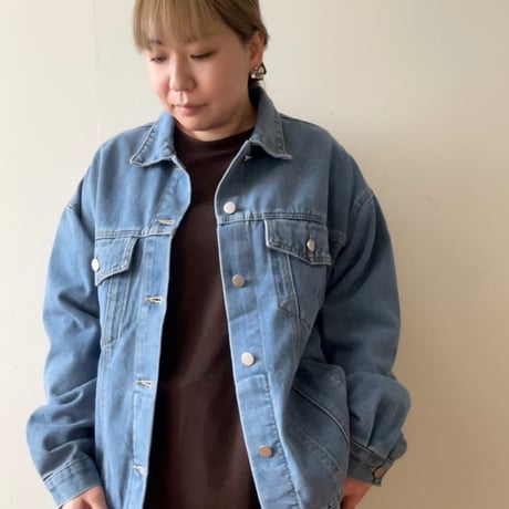 ルーズデニムジャケット