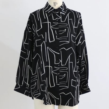 WHOO-AA・Striped Shirt