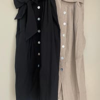 リネンタイスカート