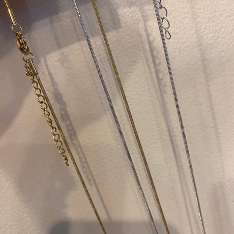 シンプルハートネックレス