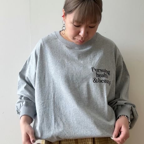 バッグロゴプリントTシャツ