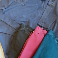 ピグメント加工スウェット