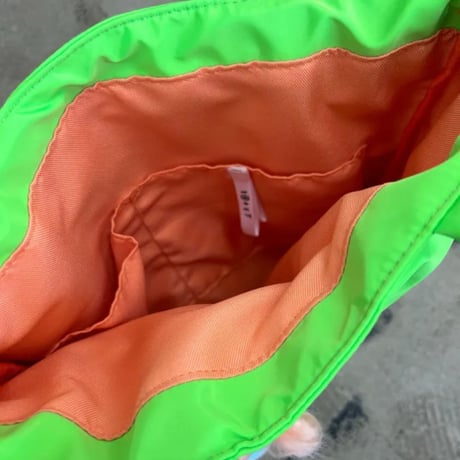neon monster tote
