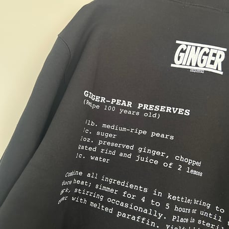 ベジタブルスウェット GINGER