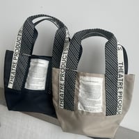 DOT JAQUARD TAPE BAG S