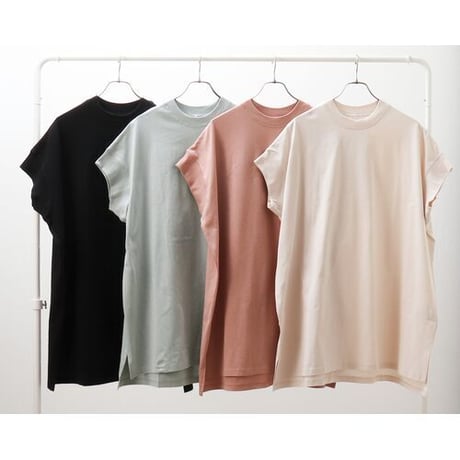 ロング半袖チュニック