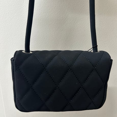 FAKE SUEDE QUILTING BAG