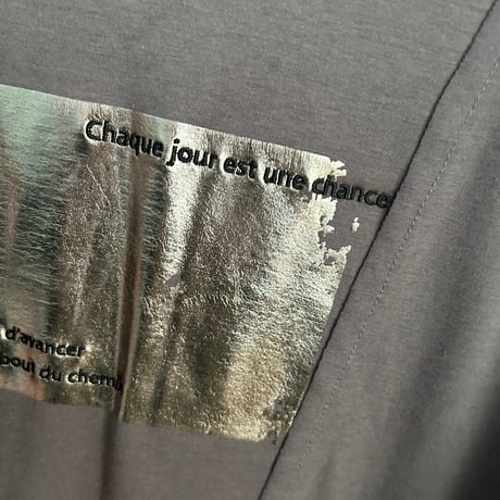 クラック箔切替tee