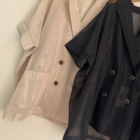 メッシュテーラードジャケット