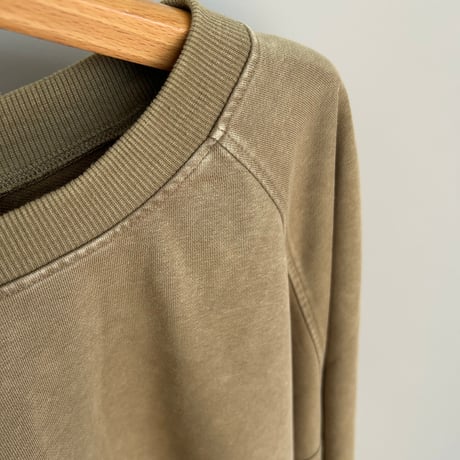 ケミカル加工裏毛カットソー