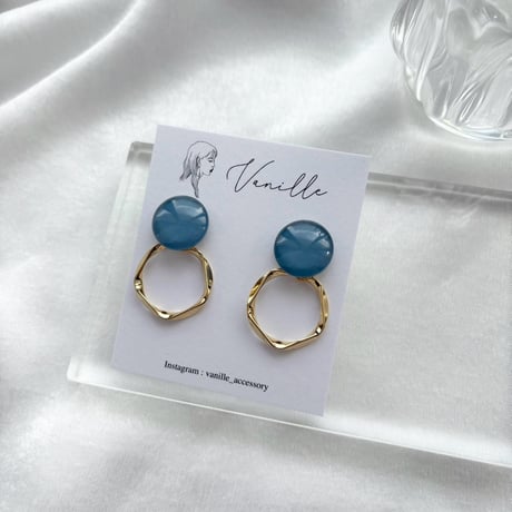HEARTS×Vanille 18th Anniversary accessory～blue gray～