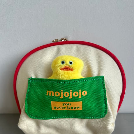 mojojojo ぬいぐるみバッチ付きポーチ