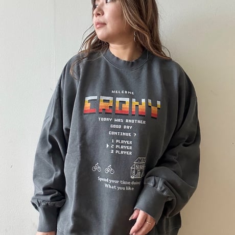 CRONY 裏毛スウェット