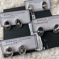 ミニオーバルピアス