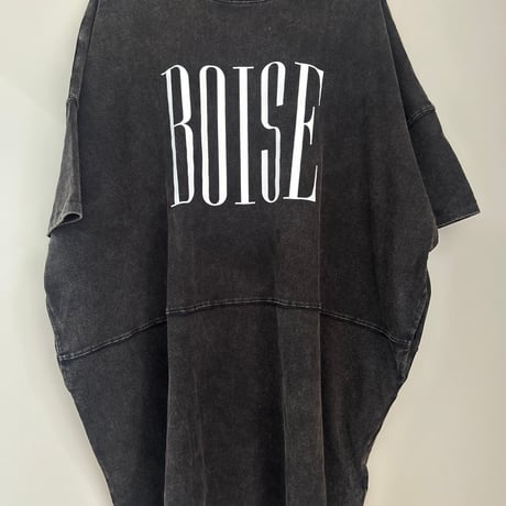 BOISE プリントチュニックワンピース