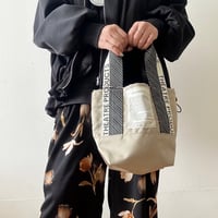 DOT JAQUARD TAPE BAG S