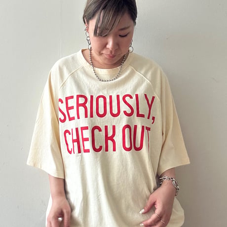 SERIOUSLY フロント＆プリントTシャツ