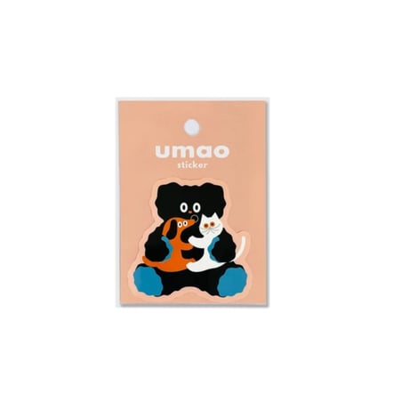 umao ダイカットステッカー
