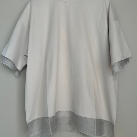 シルケット切り替えTシャツ