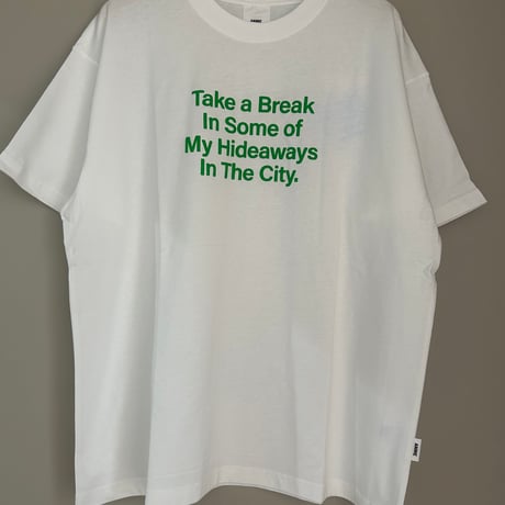 発泡ロゴプリントTシャツ