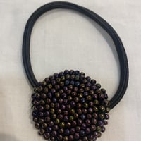 ビーズヘアゴム