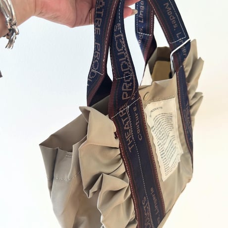 NYLON FRILL 2WAY BAG "THAMES" M