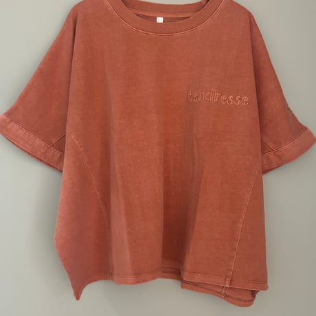 tendress 刺繍ロゴTシャツ