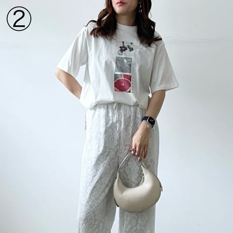 フルーツプリントTシャツ