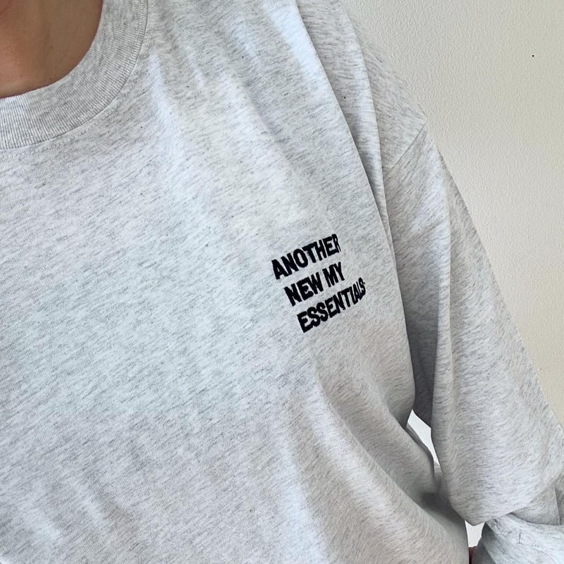 【 naptime. 】2024FW 刺繍ロゴ ロンT ホワイト naptime. 】2024FW 刺繍ロゴ ロンT ホワイト