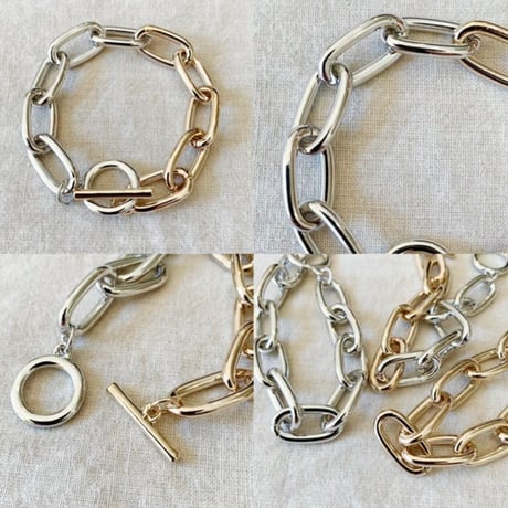 デザインチェーンブレスレット