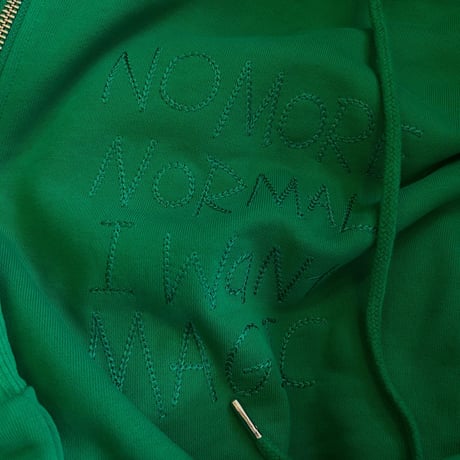 lacy logo hoodie