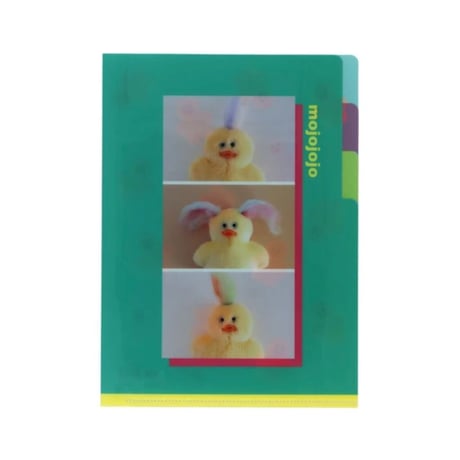 mojojojo クリアファイルA5 3P