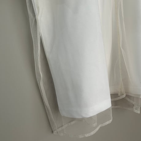チュールドッキングTシャツ