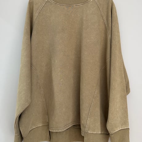 ケミカル加工裏毛カットソー