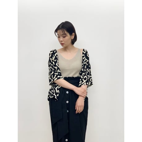 リネンタイスカート