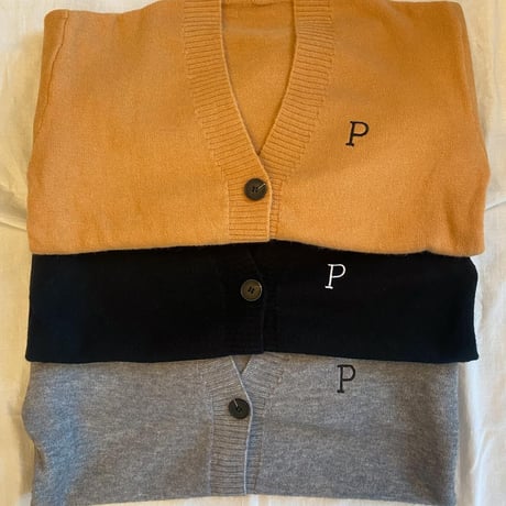 Pカーディガン