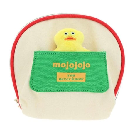 mojojojo ぬいぐるみバッチ付きポーチ