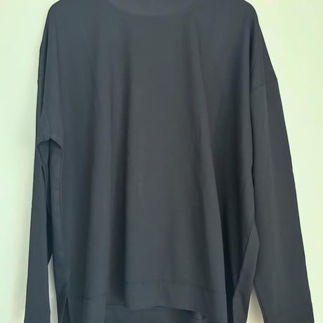 シルケットモックネックロンT