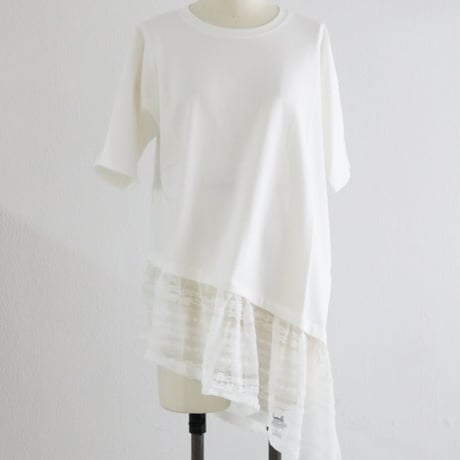 BAD・ヘムレースTシャツワンピ
