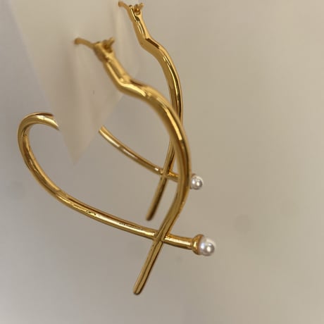 ハート型ピアス